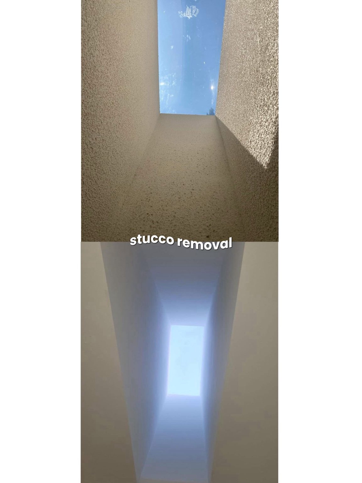 Drywall, Taping & Stucco Removal project 1